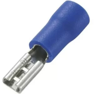 TERMINAL ENCHUFE AZUL 1/8
