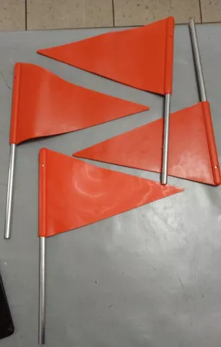BANDERIN NARANJA FLEXIBLE - Imagen 2